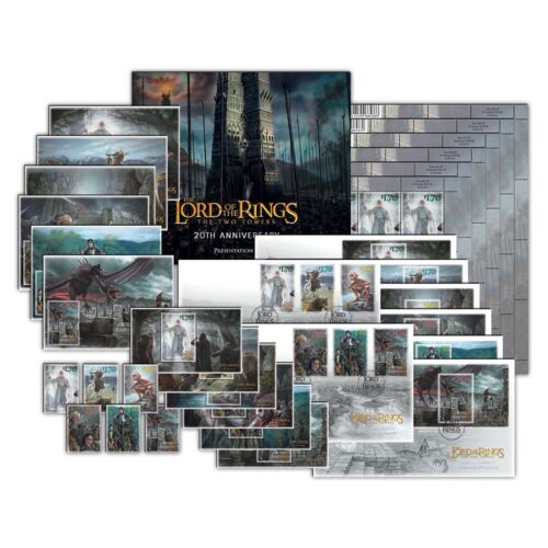 New Zealand 2022 The Lord of the Rings Two Towers Anniv Ultimate Collection Pack - Picture 2 of 2