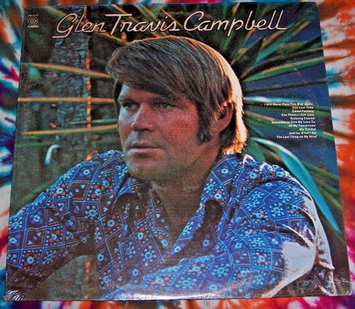 GLEN CAMPBELL Glen Travis Campbell CAPITOL RECORDS 1972 STILL SEALED - Bild 1 von 2