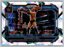 Giovanni Vinci 2023 Panini Prizm WWE Cracked Ice Prizm #42 Smackdown