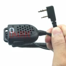 Walkie Talkie Radio Mini Portable PTT MIC Hand Microphone Shoulder Speaker MIC
