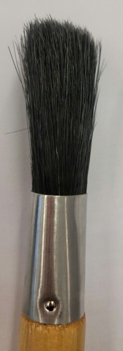 12 Osborn 70094 #8 OVAL SASH PAINT BRUSH 2-3/8" TRIM BLACK BRISTLE 1C1 - Picture 2 of 4