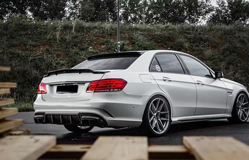 Rear Bumper Diffuser Lip Kit For Mercedes Benz E Class W212 E63 AMG 2013-2016 1X - Bild 6 von 6