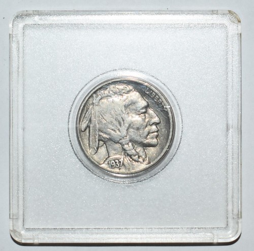 1937 Wounded Buffalo Nickel Coin Speared Buffalo Error Multi Spears, Double Die - Picture 3 of 19