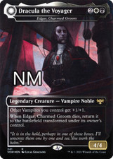 Dracula the Voyager Borderless NM Crimson Vow Magic the Gathering MTG