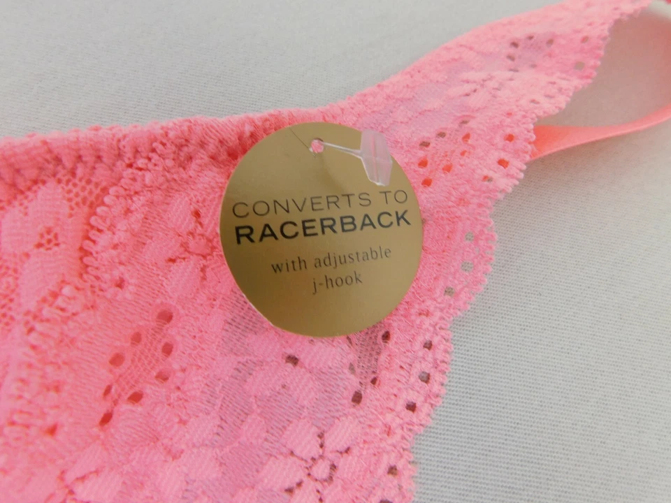 Wacoal Halo 811205 Soft Cup Wire-Free Lace Plunge Bra - 30, Conch Shell #5863 - Image 3 of 4