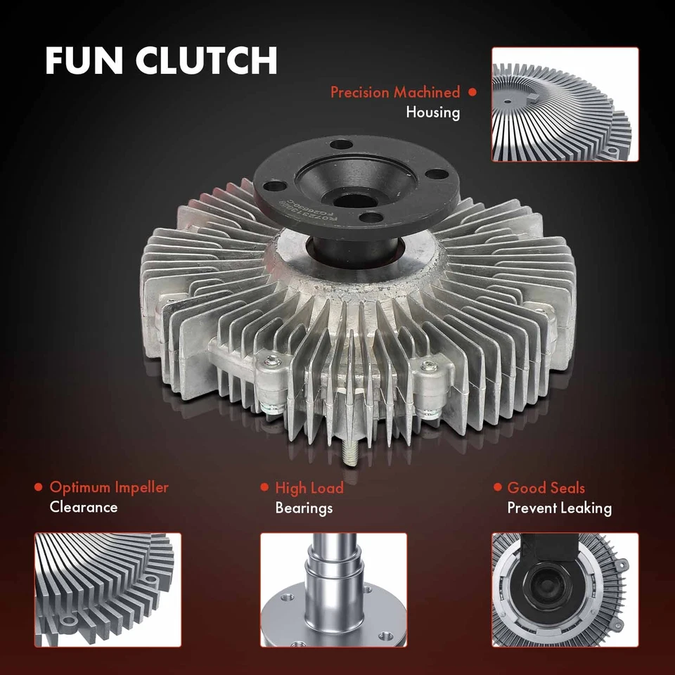 Embrague ventilador refrigeración para Honda Isuzu Passport Amigo Rodeo 98-02 3,2 L 22176 2663 Foto 3 de 4