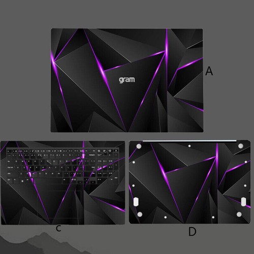 Dazzle Vinyl Sticker Skin for LG Gram 14/15/16/17 Series 14Z90QD 15Z980 Z90QH - 第 12/23 張圖片