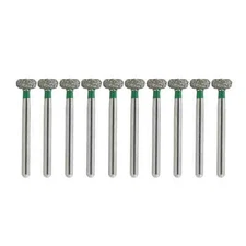 Dental Diamond Burs FG 909/042C Wheel Donut Shape Coarse Grit High Speed Burr