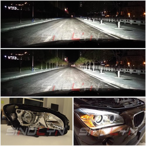 Car H7 D2S D2H LED HID Halogen Headlight Bixenon Projector Lens Retrofit Kit 3.0 - Picture 4 of 13