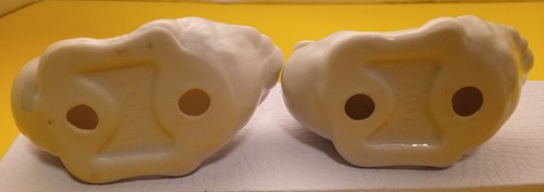 VTG White Porcelain Duck Napkin Rings Holders table setting Made in Japan 2pc - Picture 5 of 8