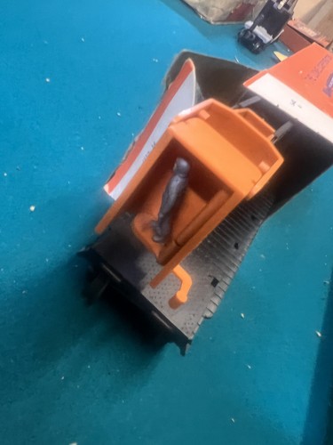 LIONEL 6512 #1 FLAT CAR-w-CHERRY PICKER - Picture 7 of 8