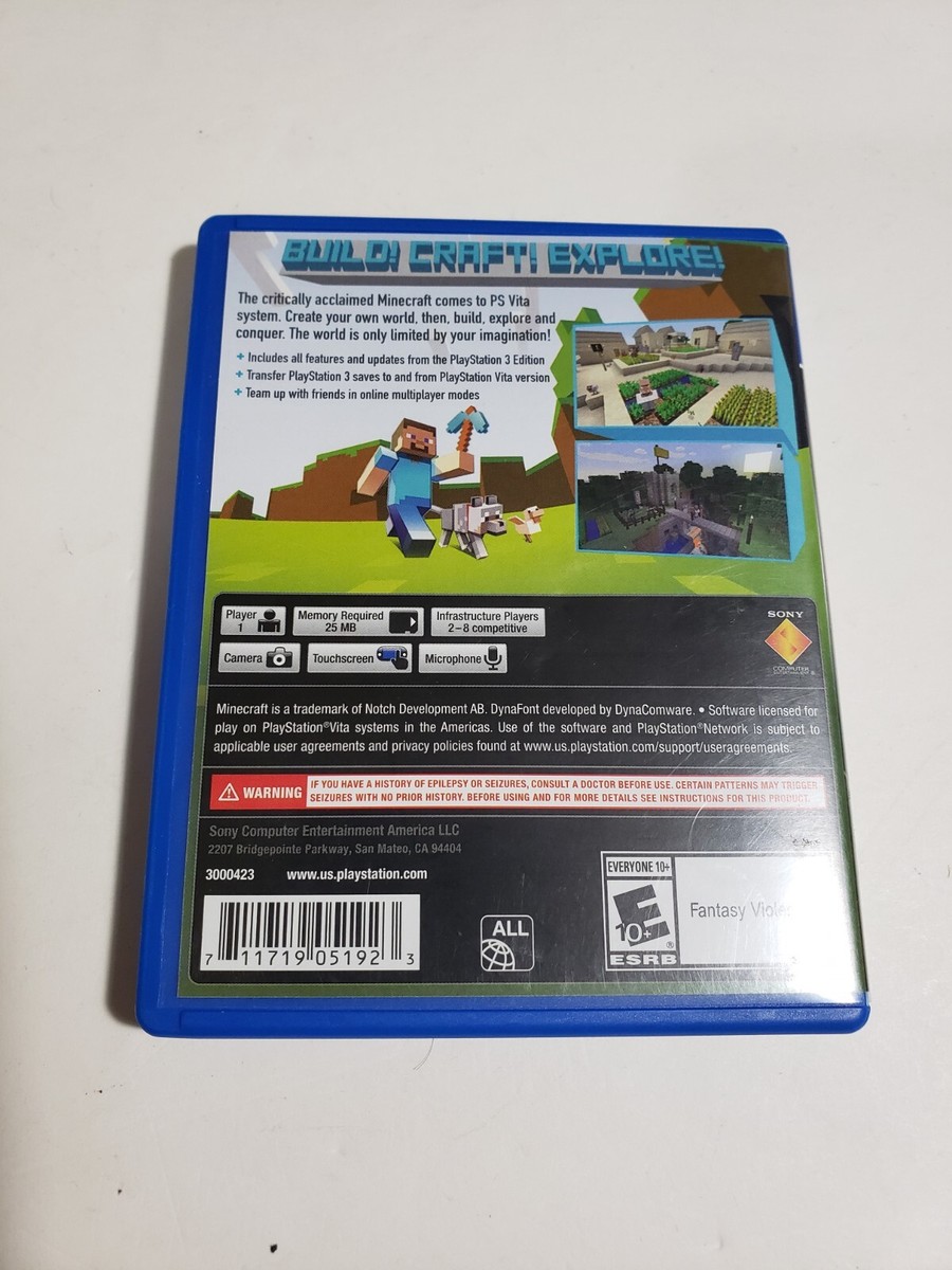 Minecraft -- PlayStation Vita Edition (Sony PlayStation Vita