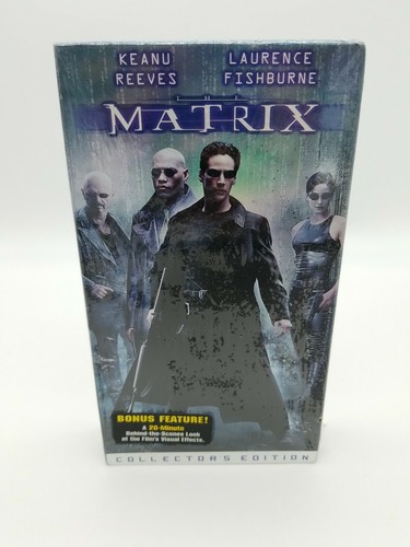 The Matrix VHS New Old Stock Factory SEALED Warner Home Video Stamp NOS - Picture 6 of 8