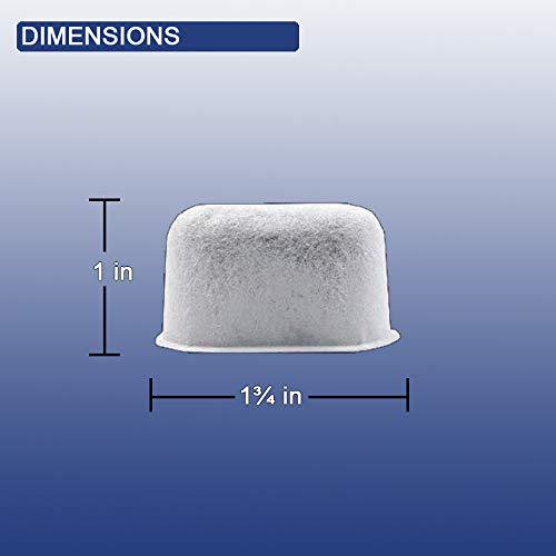 Reemplazo Cuisinart carbón carbón café filtros de agua filtros premium filtros directos (24) - Imagen 3 de 8