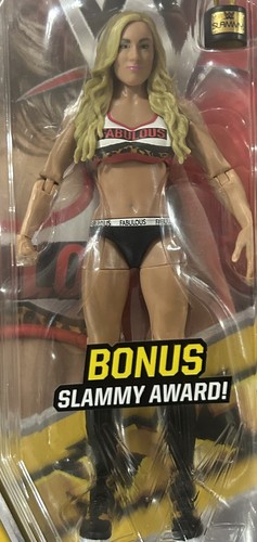 WWE Wrestling CARMELLA Chase Bonus Slammy Award Series 70 Figur 1st Time Line - Bild 7 von 8