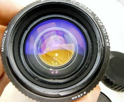 Objectifs grands angles Minolta pour appareil photo et caméscope