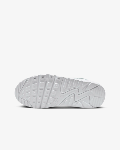 Nike Air Max 90 (GS) HF6358-102 Sneakers Kids White Silver Running Shoes TF5556 - Picture 30 of 56