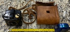 Eastman Kodak Baby Brownie Box Camera w/ Case Vintage Made USA For Parts Repair