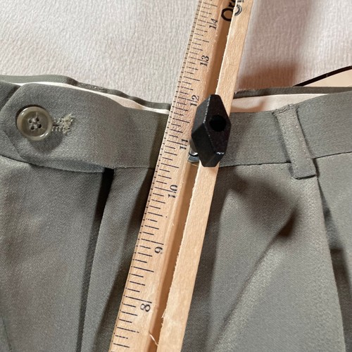 Vintage Wool Pants Womens 31 Gray Pleated Business Slack Jones New York 31x36 - Picture 10 of 21