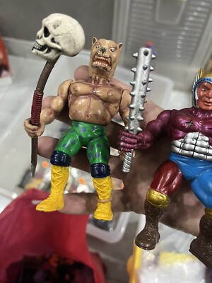 オーバートップマン　mannix プロレス　フィギュア　over top man overtop man Mannix Monster Warriors Lote Por 3 Ko He Man No