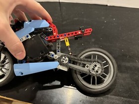 LEGO TECHNIC: Street Motorcycle (42036) 90% Complete