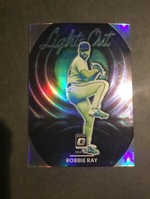 2022 Donruss Optic Robbie Ray Lights Out Holo Insert Seattle Mariners