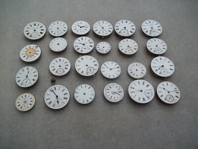 Antike Taschenuhrwerke x 24