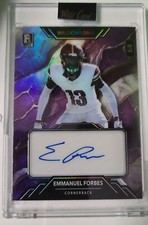 2023 Wild Card Wildchrome Pro Look Football - #WCM-A Emmanuel Forbes #/8