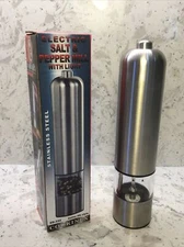 Cookinex electric salt and pepper mill With Light
