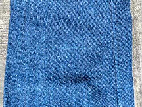 VTG Mens 70s Lee Riders 200 0147 Jeans USA Talon 42 Mirror 30x34 Actual 32x35 - Picture 12 of 13