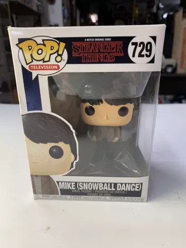 Funko Pop! Television Stranger Things 546 Ghostbuster Mike Vinyl Figure READ