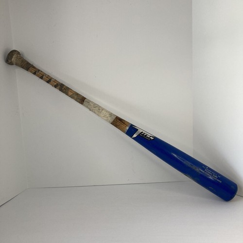 Titan Bat Co. Pro Model P27:1 33" Prime Ash Hand Crafted Wood Baseball Bat Blue