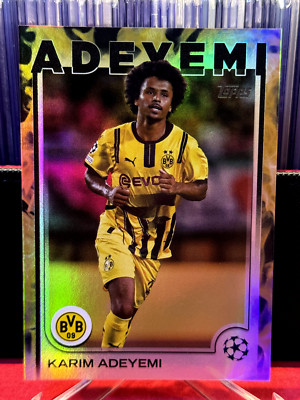KARIM ADEYEMI 2024-25 Topps UCC Flagship Gold Inferno 31/50