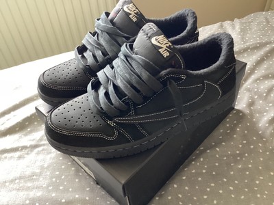 Jordan 1 Low Travis Scott Black Phantom UK 7,5 Artikelbeschreibung lesen!