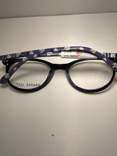 EYEGLASSES FRAMES DRAPER JAMES INDIGO DJ5006 49/18/135 - Picture 3 of 5