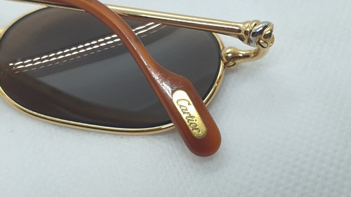 Gafas de sol Cartier Orfy vintage con estuche original. Hecho en Francia - Imagen 6 de 23