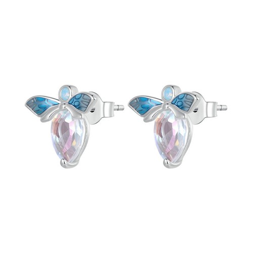 VOROCO Small & Cute Earrings S925 sterling silver with CZ For Women Girls Gifts - Picture 152 of 353