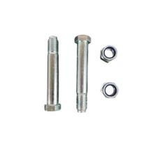 Agrotk 25mm Bucket Pins Bolt/Nut Accessories 1 Set for Buckets Augers Attachment
