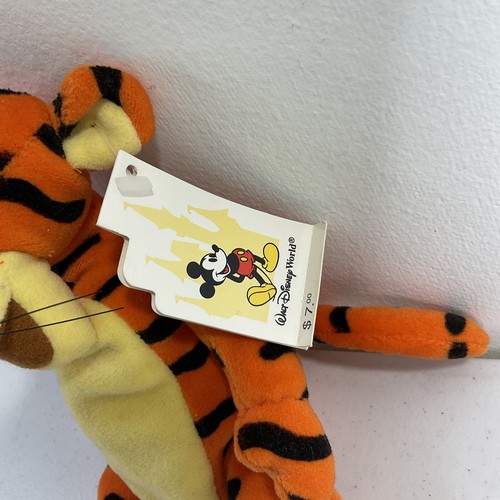 Tigger Bean Bag 9" Plush Walt Disney World Winnie The Poor NWT - Picture 3 of 5