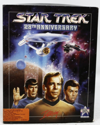Star Trek 25th Anniversary - Version PC Big Box Complète - En Français - Très Bon état
