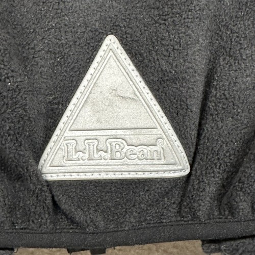 LL Bean Fleece Vest Kids XL (18-20) Black Unisex Name Label Inside 0HR 56 - Picture 7 of 9