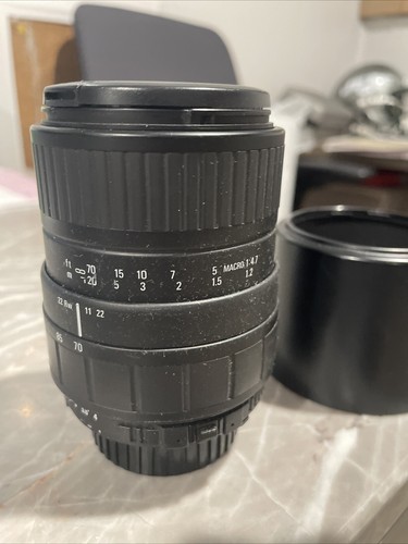 Sigma Zoom for Nikon 70-210mm f/4-5.6 UC-II | Both Caps Made in Japan DEFECTIVE - Picture 3 of 14