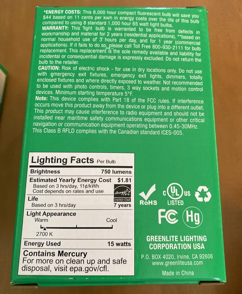 2 Greenlite 65 W Replacement Using 15 W For Elevated Temperature Applications - Image 3 of 4