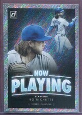 BO BICHETTE ~ 2020 Donruss Baseball Now Playing Rapture Card #5