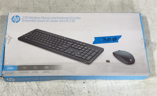 HP 230 Wireless Mouse and Keyboard Combo - 18H24AA#ABA