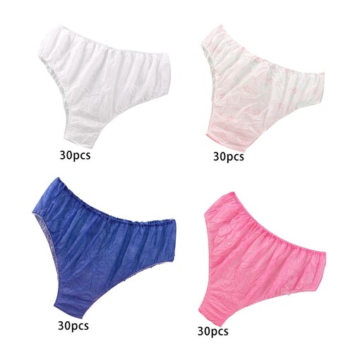 Disposable Briefs Non Woven Fabric Underwear Panties for SPA Hospital Massage