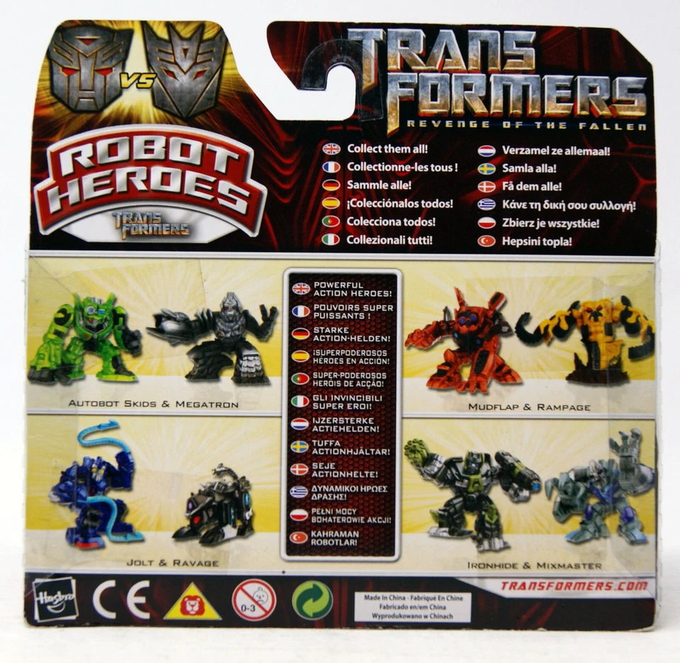 Transformers - Robot Heroes - Jolt & Ravage - ca. 5cm - Bild 2 von 2