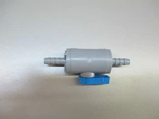 1/4 plastic barbed shutoff valve