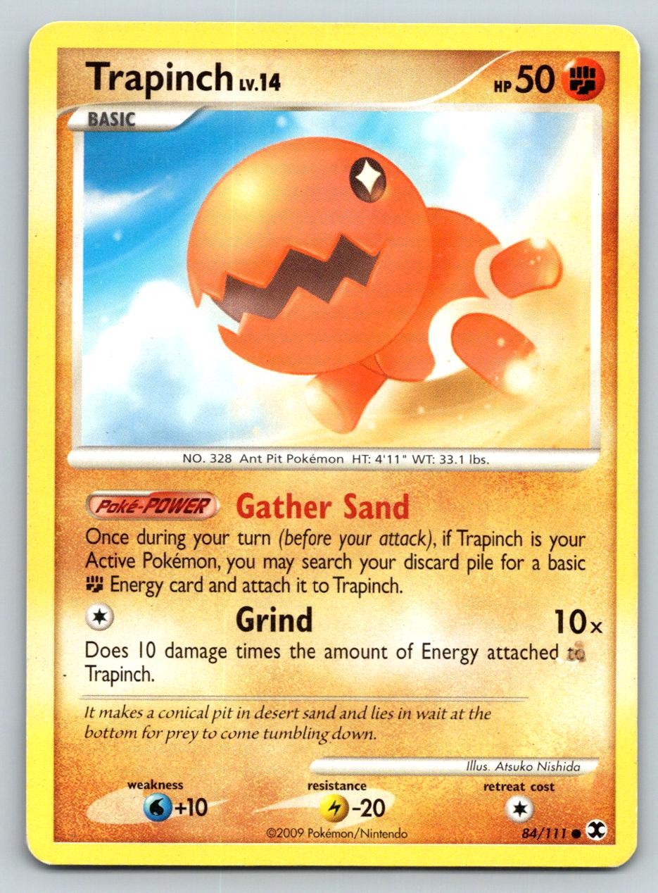 TRAPINCH 84/111 C RISING RIVALS POKEMON HP NISHIDA