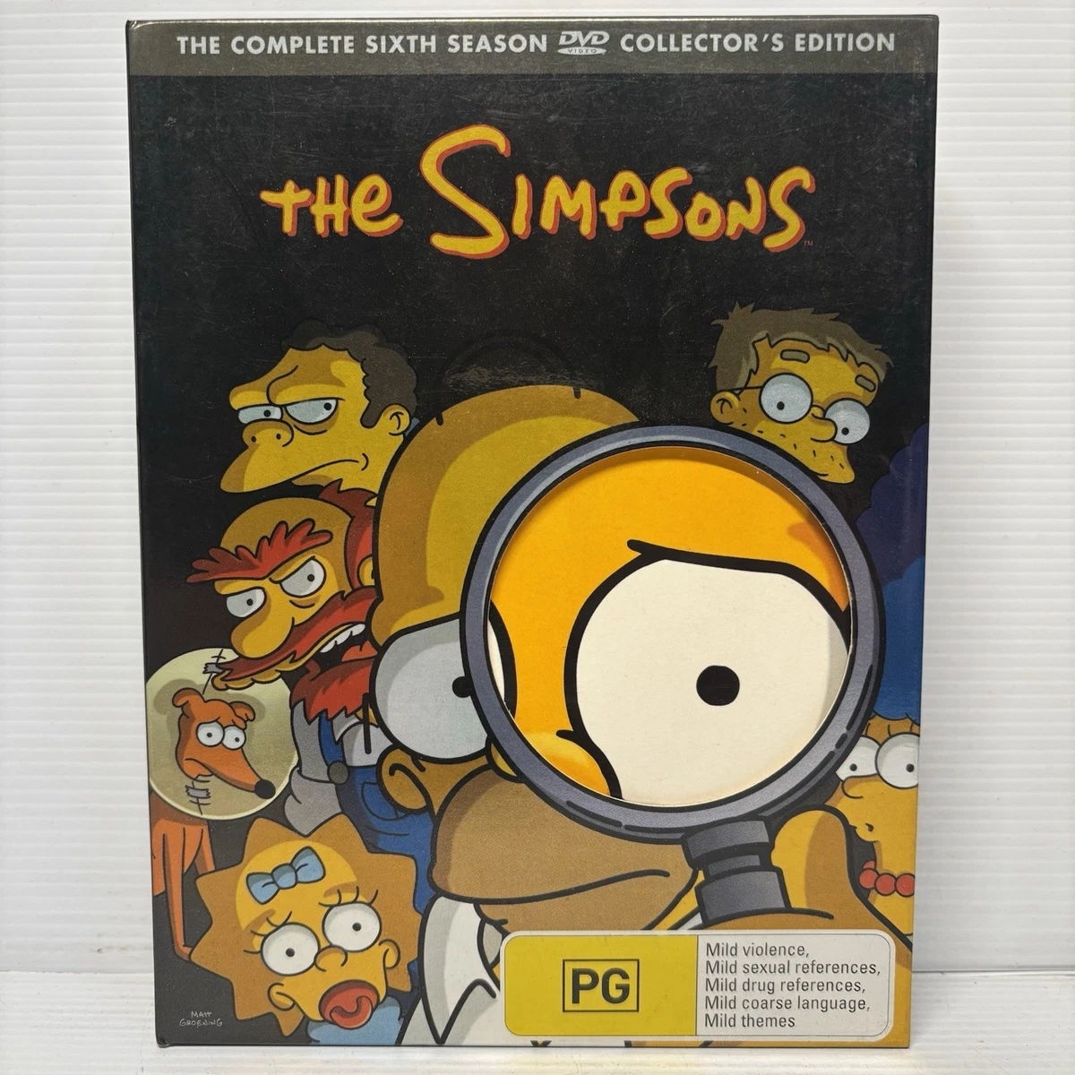 The Simpsons DVD Season 6 Box Set Region 4 Free Tracked Postage